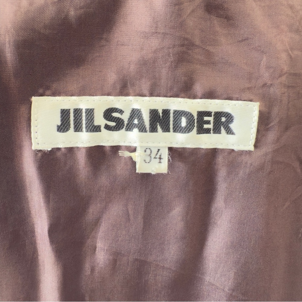 Vintage 90’s Jil Sander Brown Leather Jacket - Picture 13 of 13